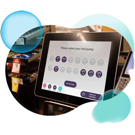 Pay for fuel at self-service (SCO) | Composable Commerce Platform